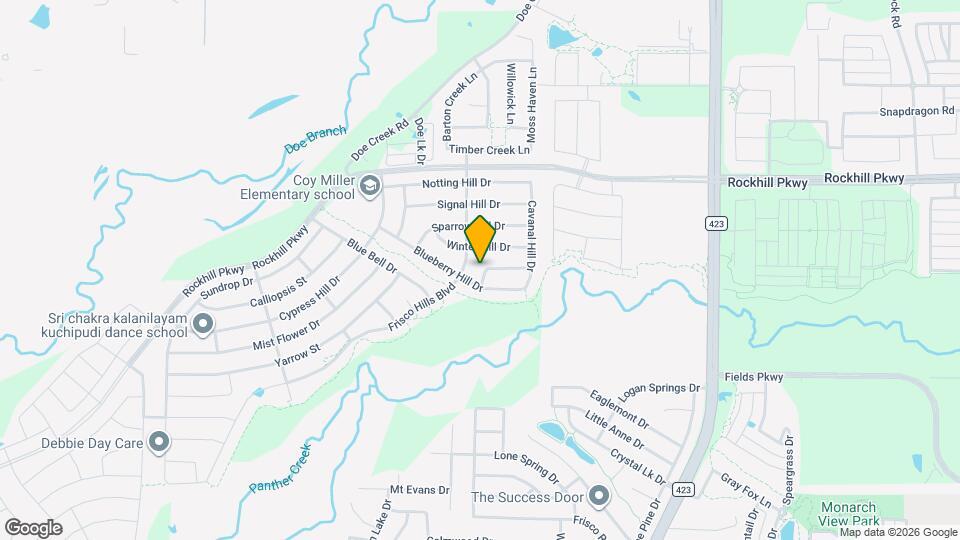 14113 Sugar Hill Dr Map and Location Details