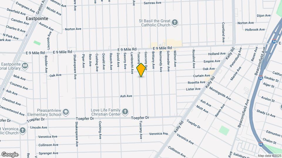 22124 Tuscany Ave Map and Location Details