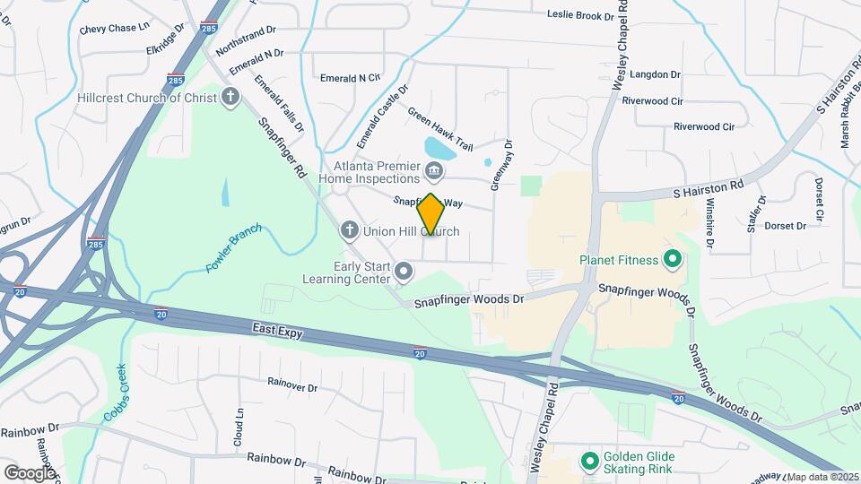 2345 Tiffany Cir Map and Location Details