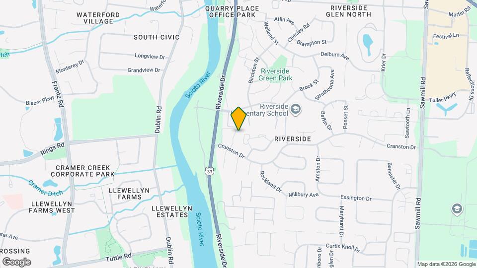 6468 Cranston Way Map and Location Details