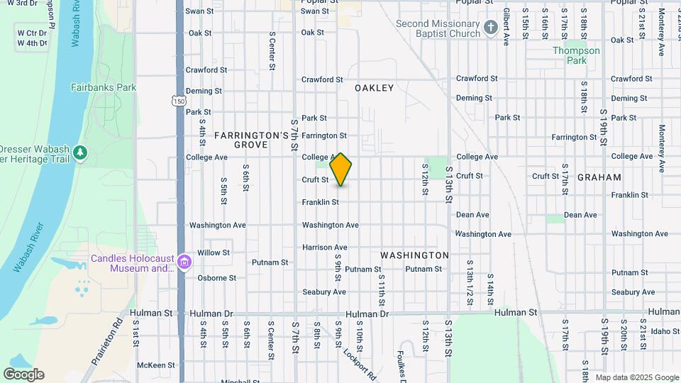 1214-1216 S 9th St Map and Location Details