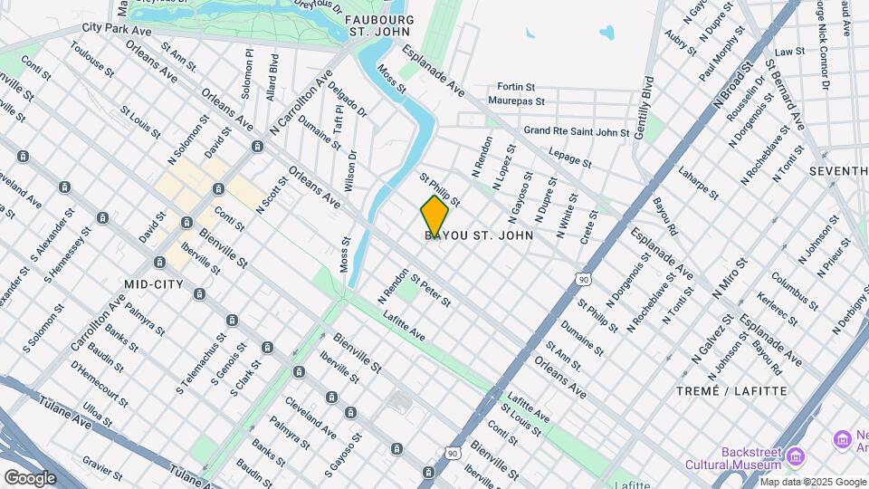 800 N Rendon St Map and Location Details