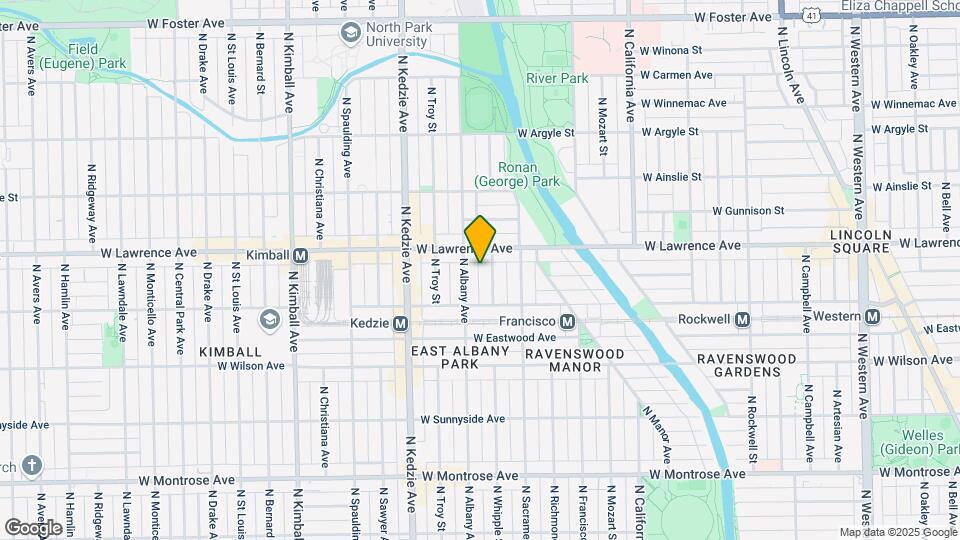 4730-4744 N Whipple St Mapa y Detalles de la Ubicación