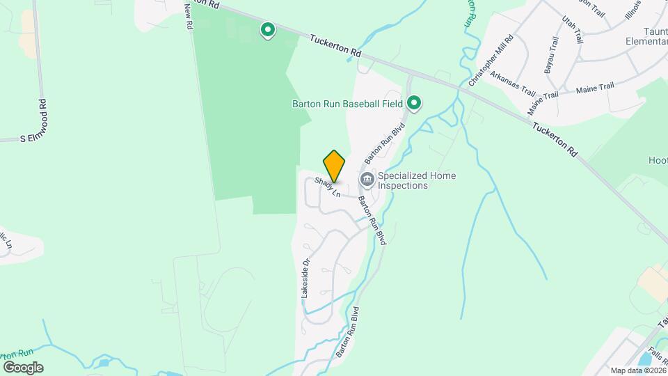 202 Shady Ln Mapa y Detalles de la Ubicación