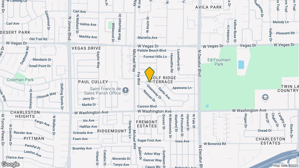 1128 Greenway Dr Map and Location Details