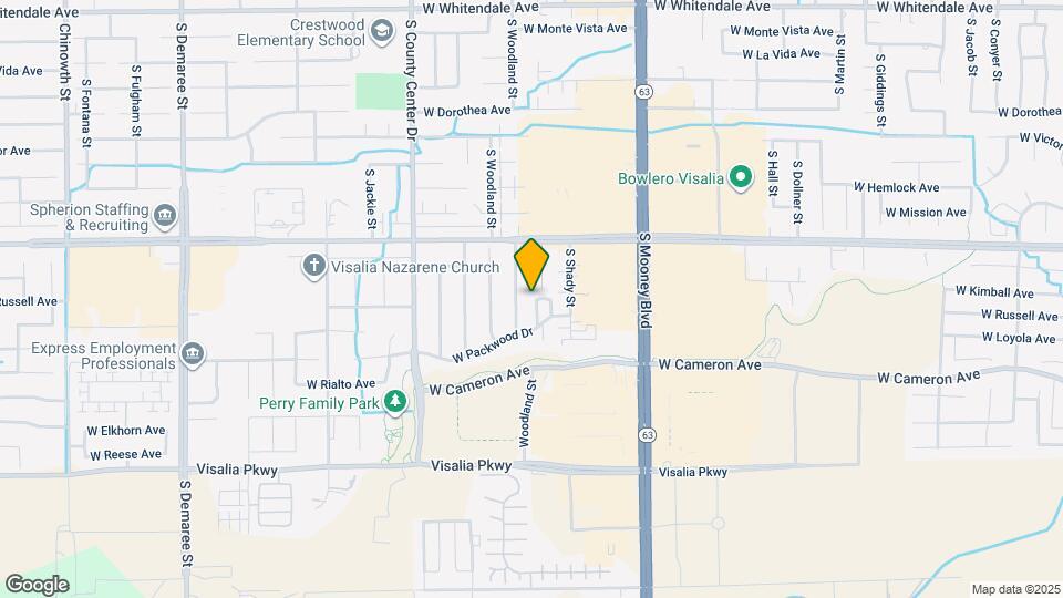 2408 W Packwood Dr Map and Location Details