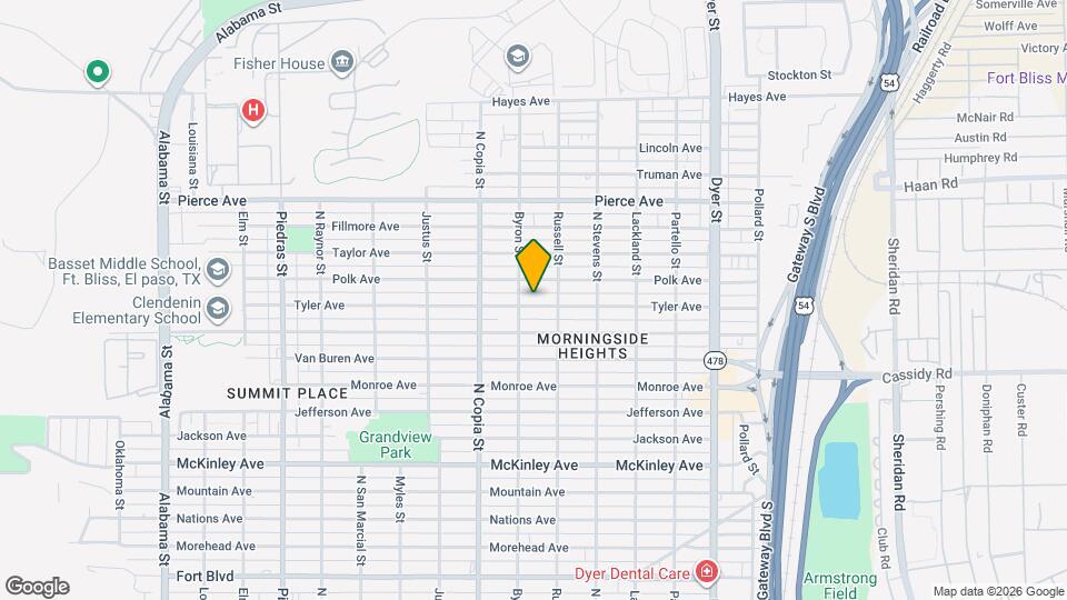 3509 Tyler Ave Map and Location Details