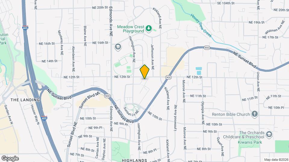 1175 Harrington Pl NE Map and Location Details