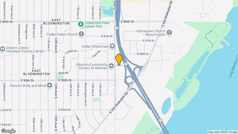 Cedar Manor Apartments Map and Location Details