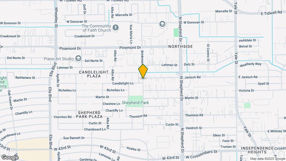 4918 Brinkman St Map and Location Details
