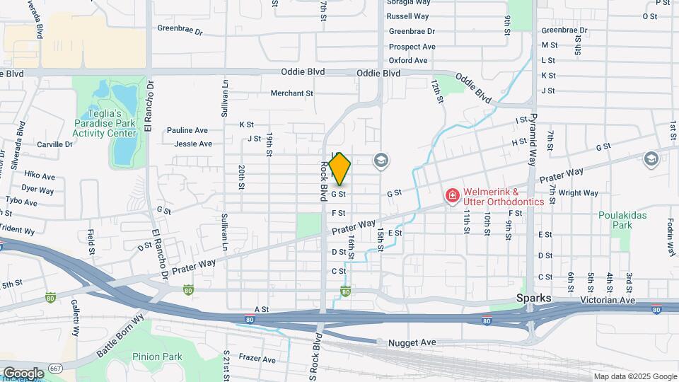 1624 G St Map and Location Details