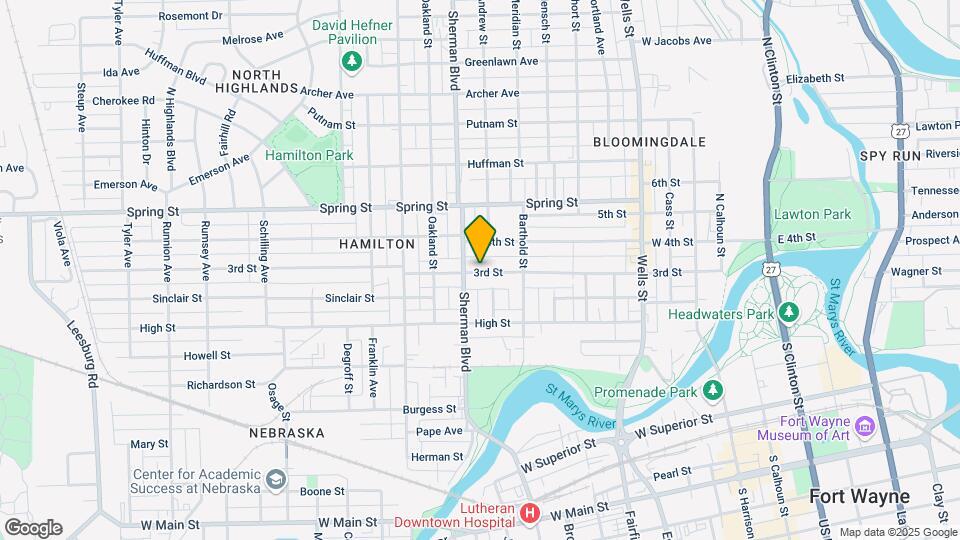 812 3rd St Map and Location Details