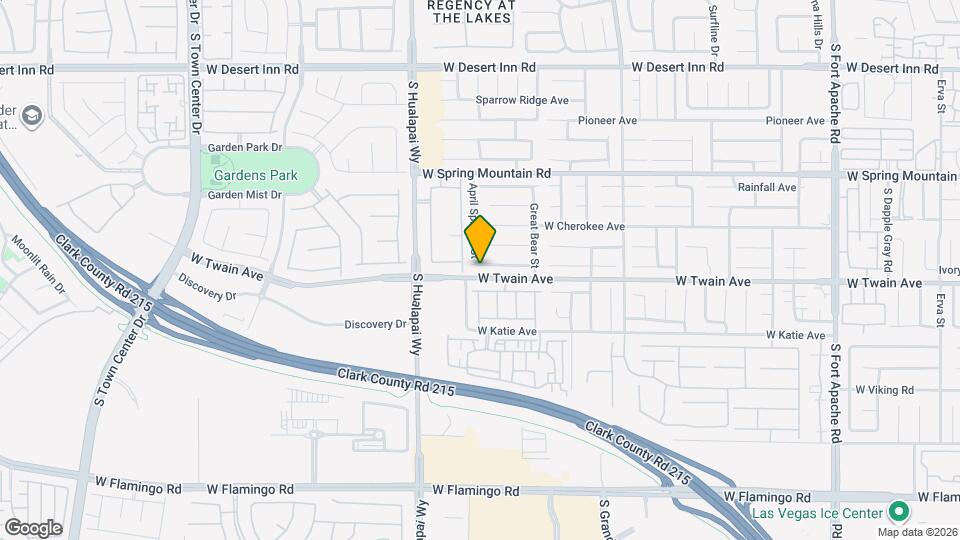 10071 Lemon Valley Ave Map and Location Details