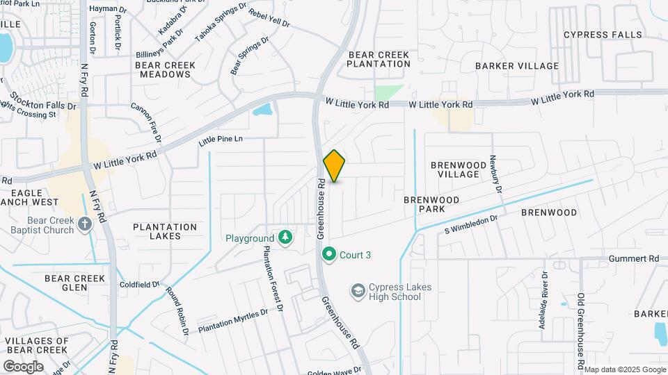 6034 Brenwood Trails Ln Map and Location Details