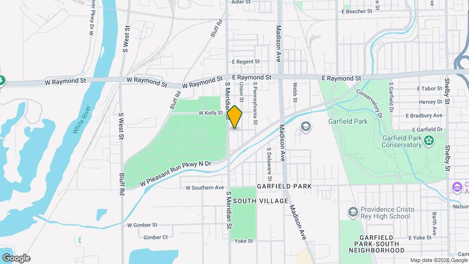 2405-2407 S Meridian St Map and Location Details