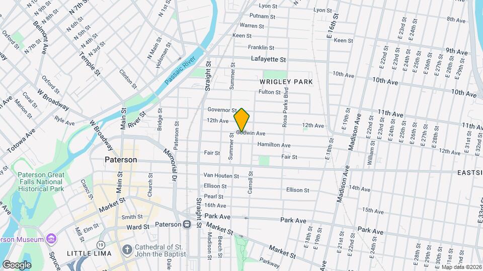 76 Godwin Ave Map and Location Details