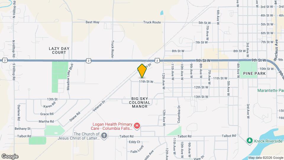 1429 11th St W Mapa y Detalles de la Ubicación