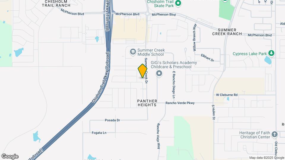 5404 Cookstown Ln Map and Location Details