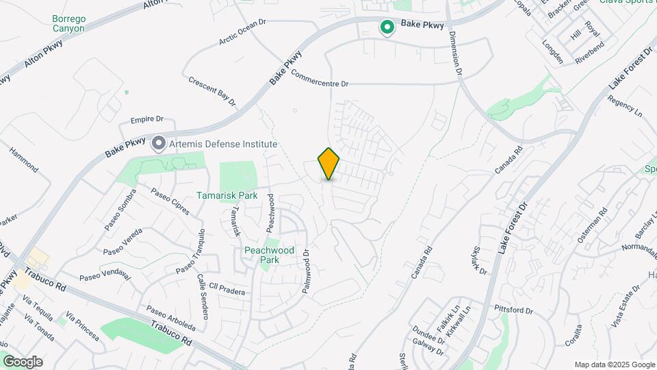 545 Serrano Summit Dr Map and Location Details