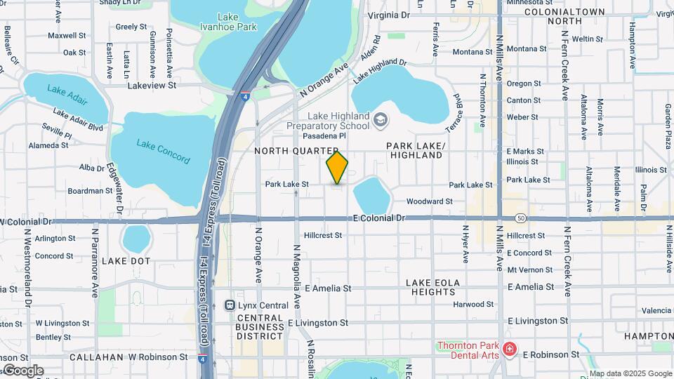 218 Park Lake St Map and Location Details