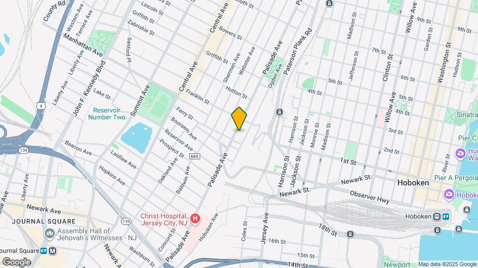 342 Palisade Ave, Unit 2 Mapa y Detalles de la Ubicación