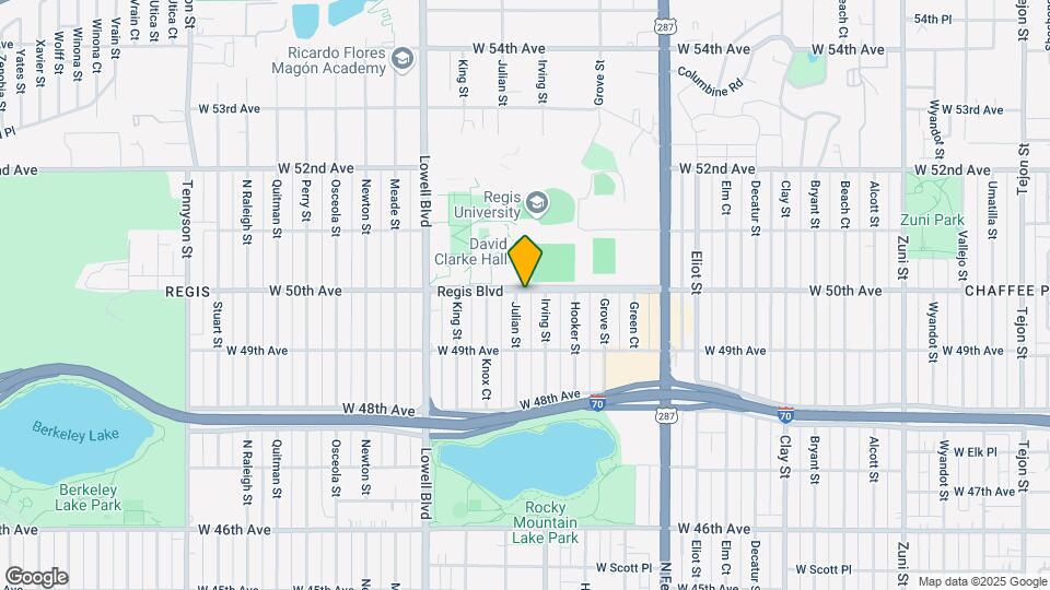 4994 Julian St Mapa y Detalles de la Ubicación
