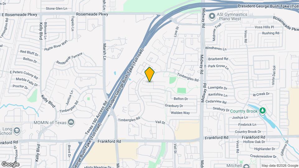 3626 Rodale Way Map and Location Details