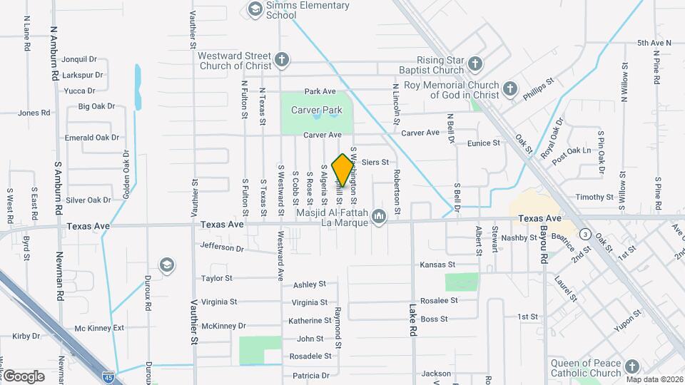 304 Hemphill St Map and Location Details