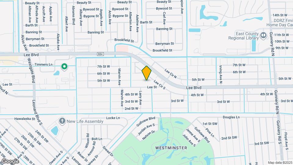 5107 5th St W Map and Location Details