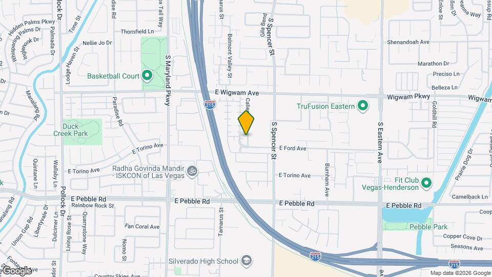 8676 Little Fox St Map and Location Details