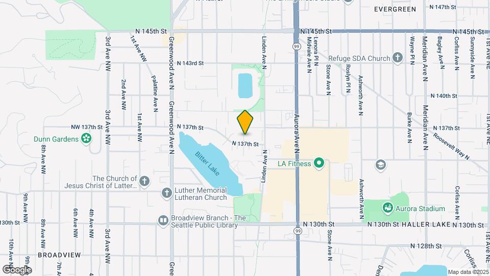 726 N 137th St Map and Location Details
