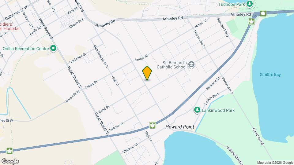 416 Gill St Map and Location Details