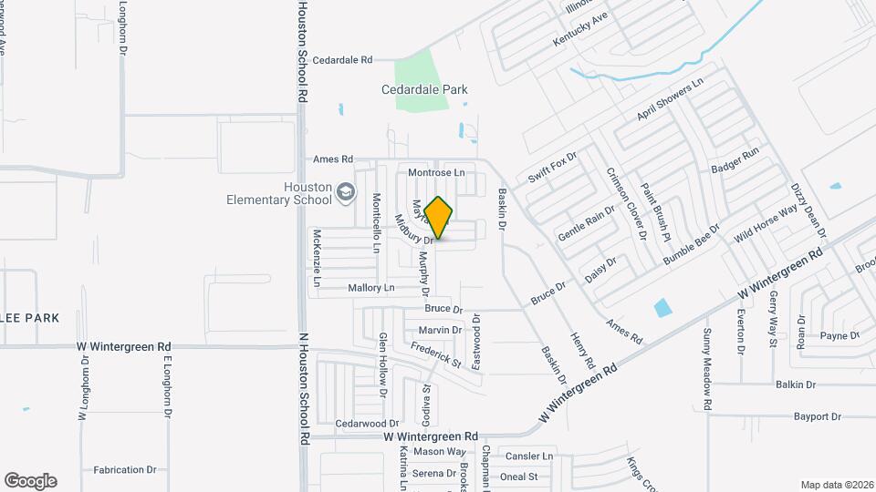 2246 Midbury Dr Map and Location Details