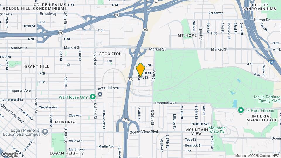 3505 L St Map and Location Details