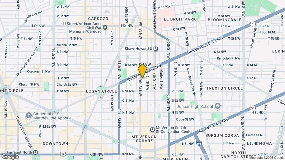 1553 9th St NW Map and Location Details