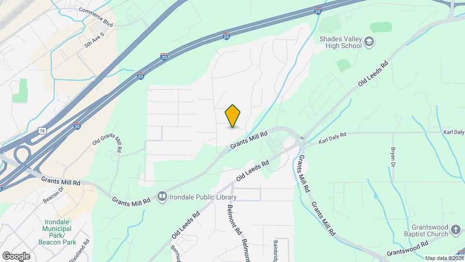 3859 Grants Ln Map and Location Details