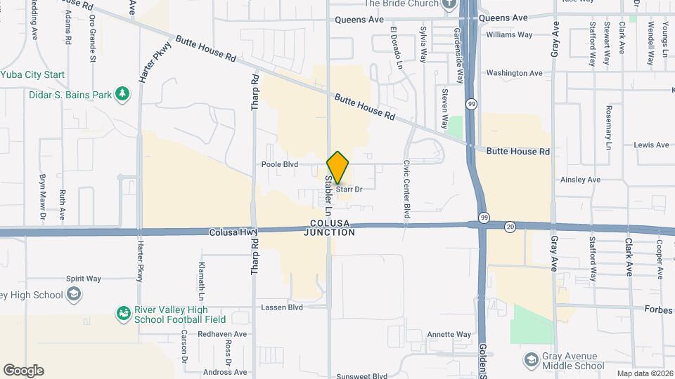 332 Starr Dr Map and Location Details