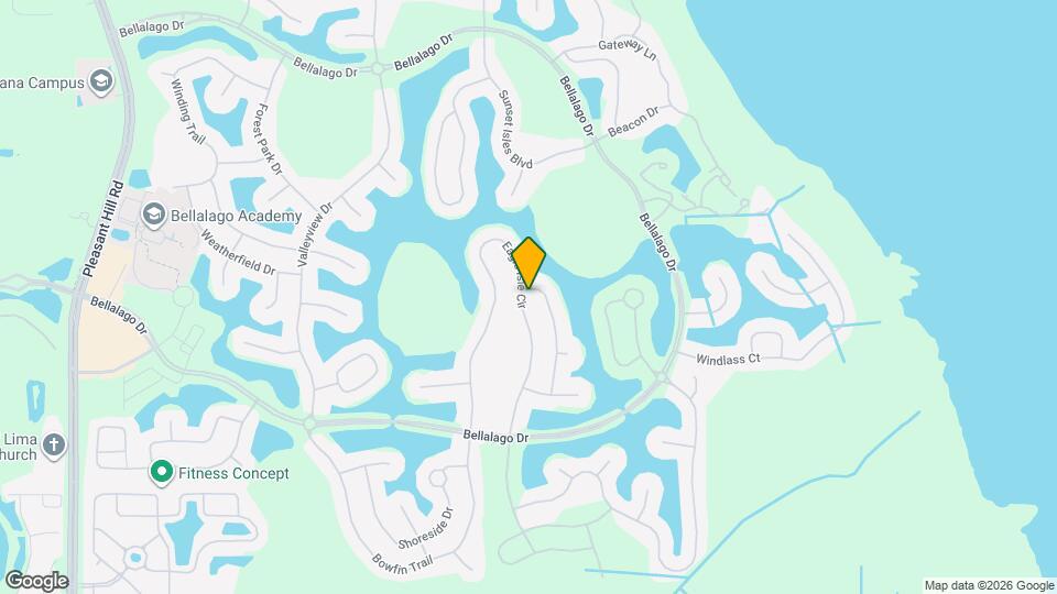 3798 Eagle Isle Cir Map and Location Details