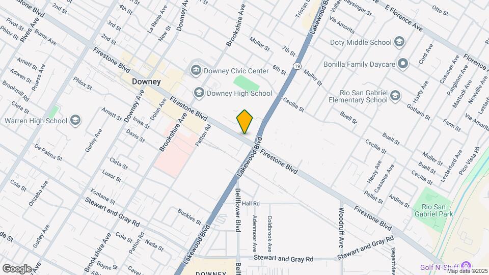 8739-8743 Firestone Blvd Map and Location Details