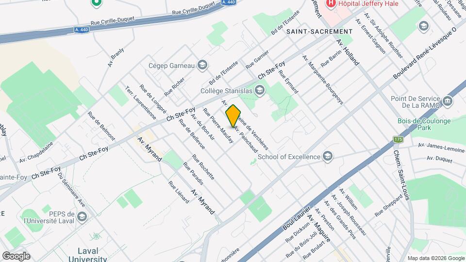 844 Painchaud Av Map and Location Details