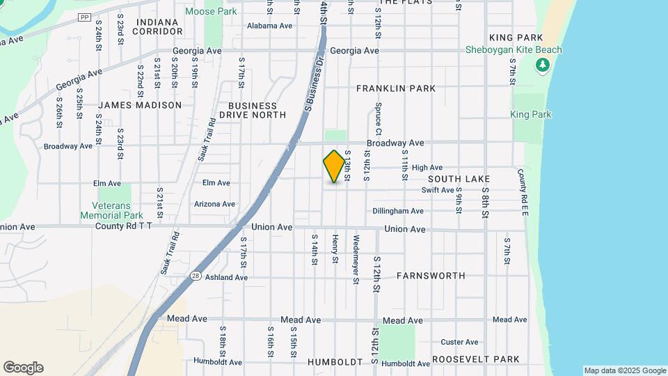 1320 Swift Ave Mapa y Detalles de la Ubicación
