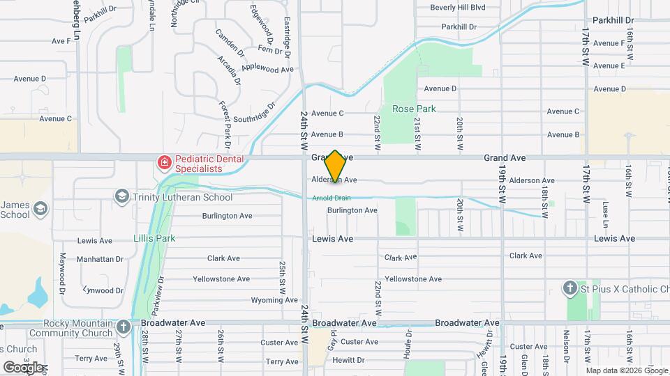 2316 Alderson Ave, Unit #3 Mapa y Detalles de la Ubicación