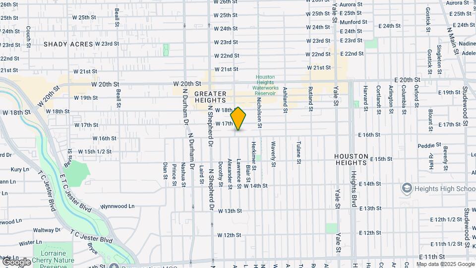 543 W 16th St Map and Location Details