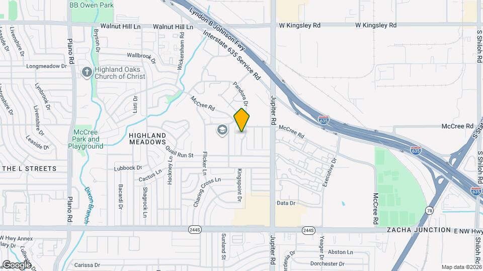 12831 Pandora Dr Map and Location Details