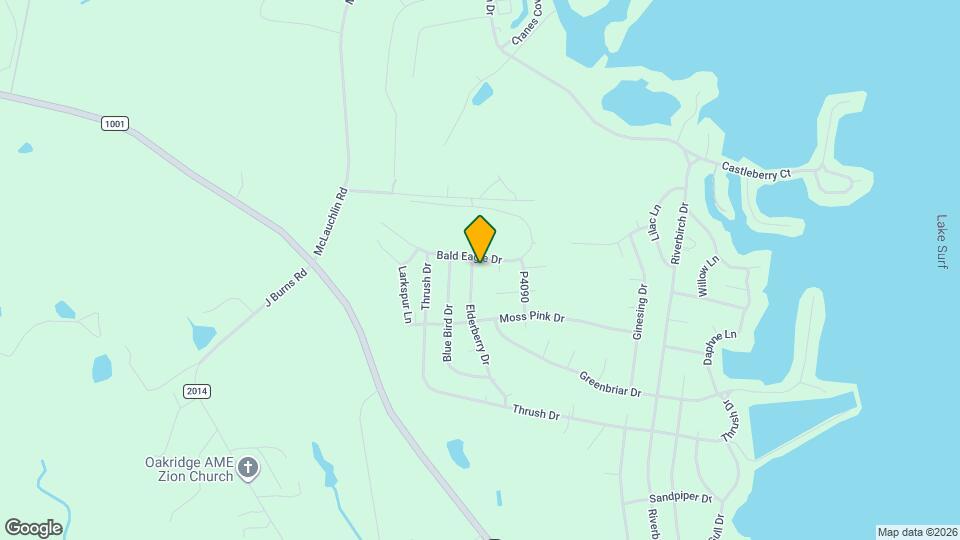 711 Elderberry Dr Mapa y Detalles de la Ubicación