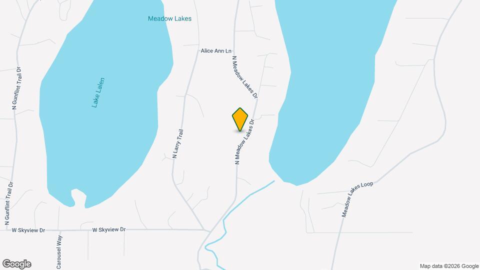 2100 N Meadow Lakes Dr Map and Location Details