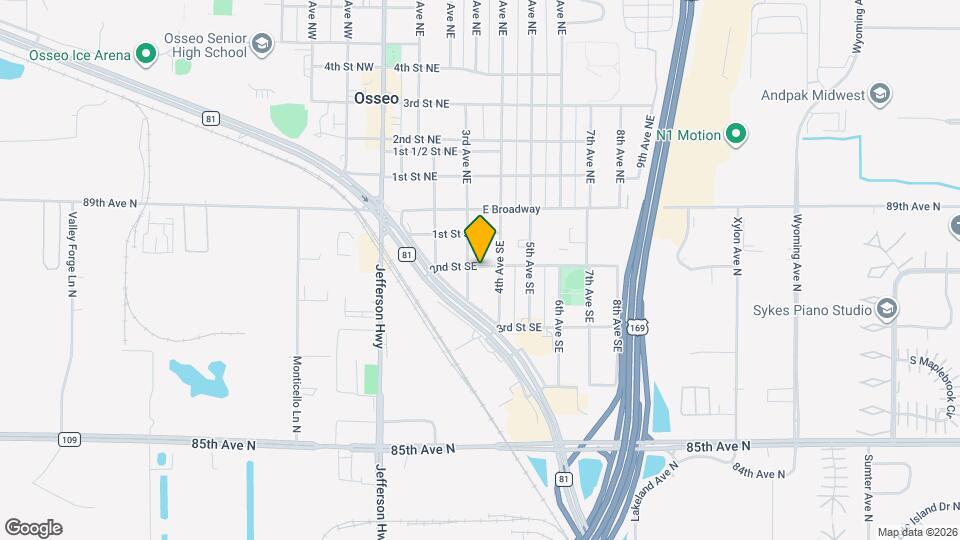 308 2nd St SE Map and Location Details