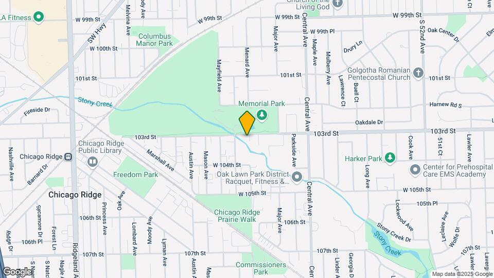 5801 W 103rd St Map and Location Details