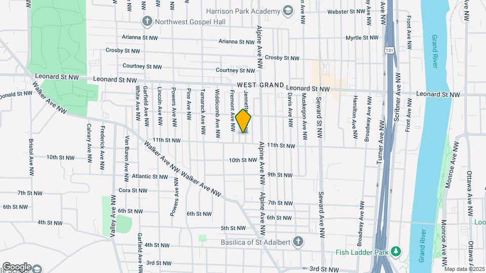1011 Jennette Ave NW Map and Location Details