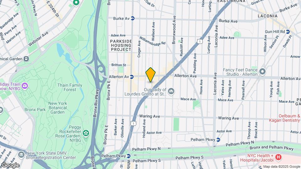 2515 Wallace Ave Map and Location Details